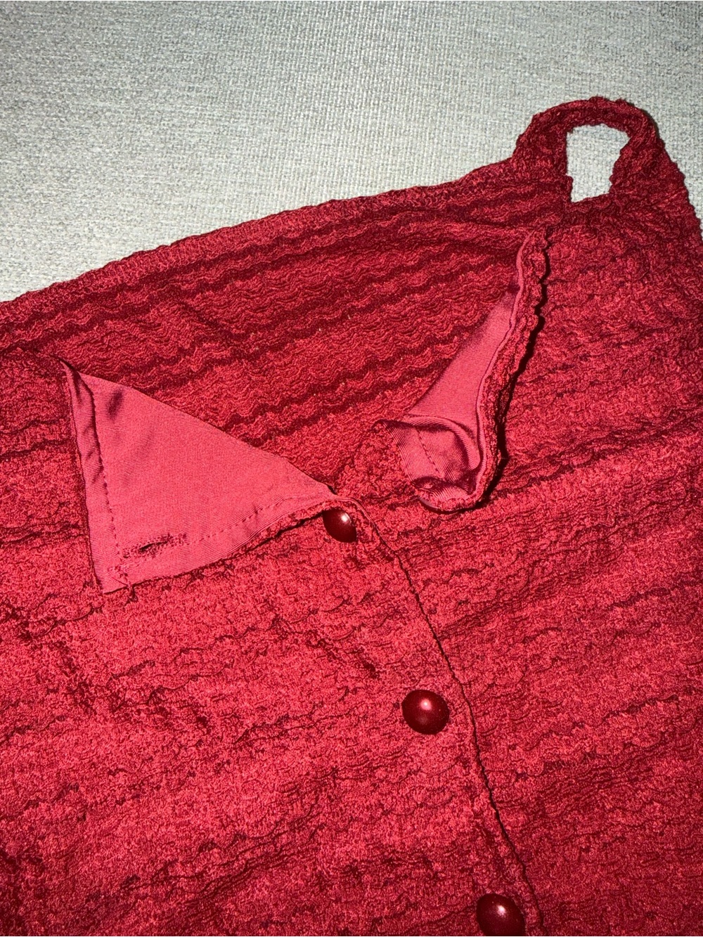 High Neck Textured Tank - Picture 3 of 4